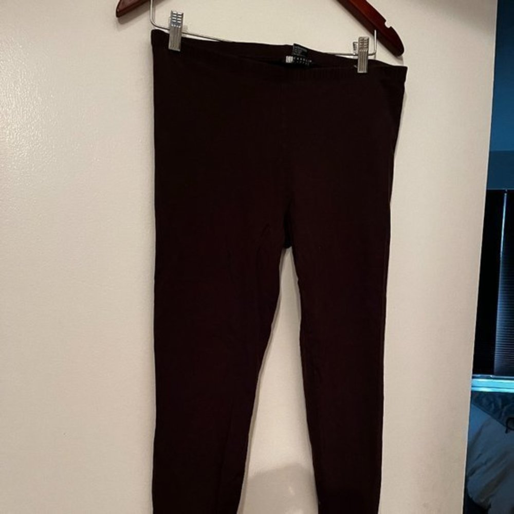 Brown Leggings by Carol Little - Size Large - Picture 2 of 6